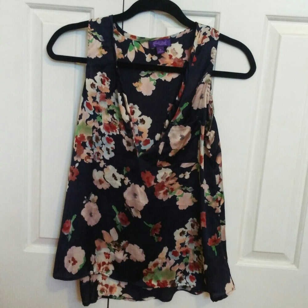 Floral tank top